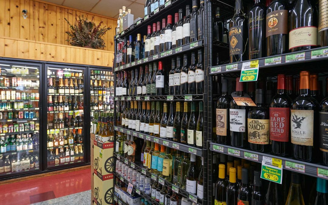 Fine wines from all over at displayed at Cal Mart